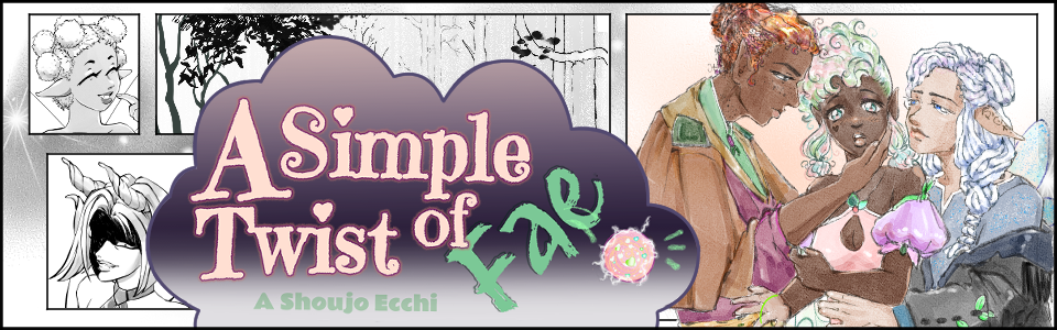 A Simple Twist of Fae official art by TuffMallow.