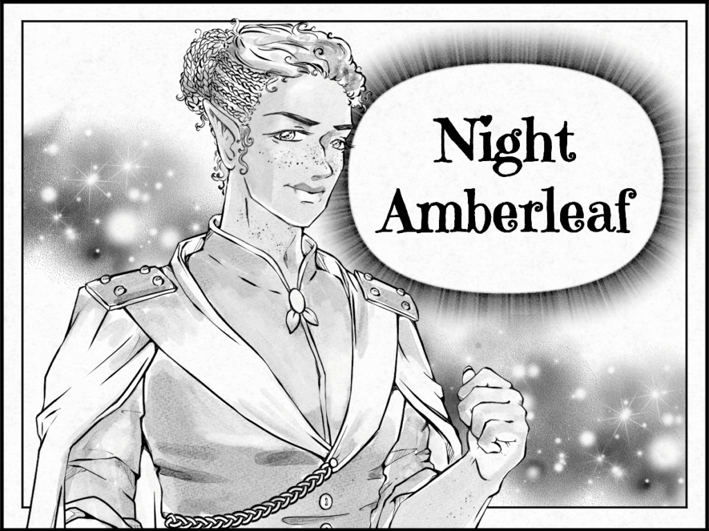 Amberleaf - A Simple Twist of Fae official art by TuffMallow. 