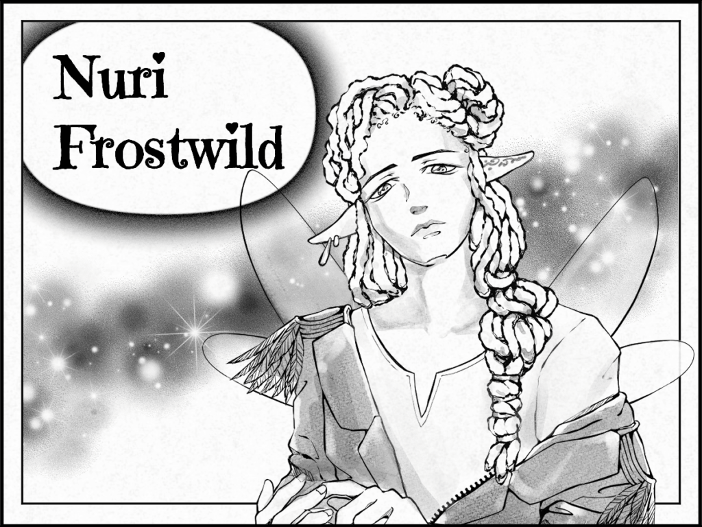 Nuri Frostwild - A Simple Twist of Fae official art by TuffMallow.